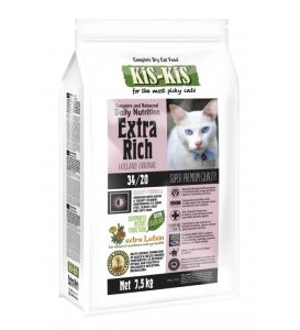 Granule pro kočky KiS-KiS Extra Rich, 7,5 Kg